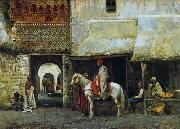 Arab or Arabic people and life. Orientalism oil paintings 607 unknow artist